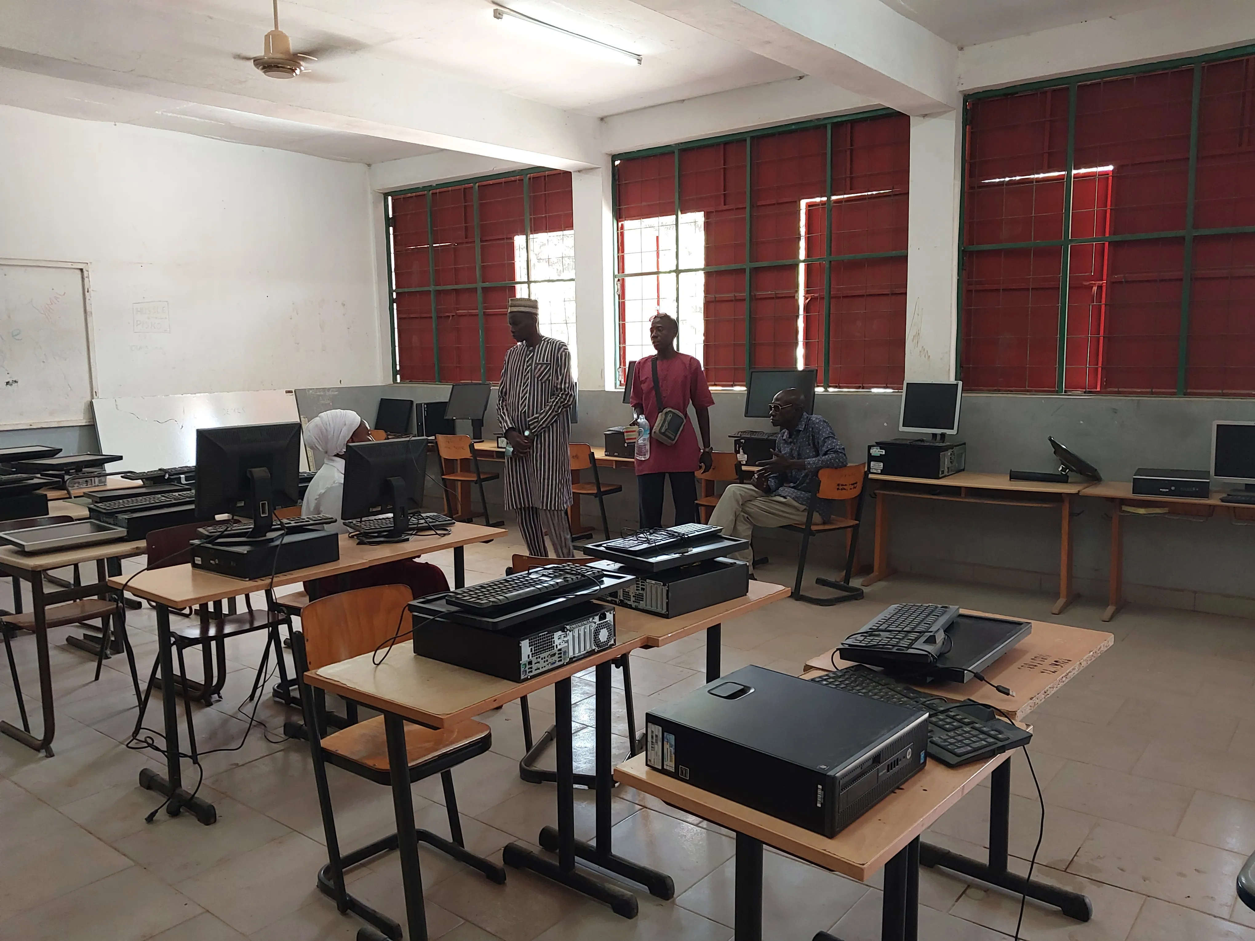 Sukuta School lab setup