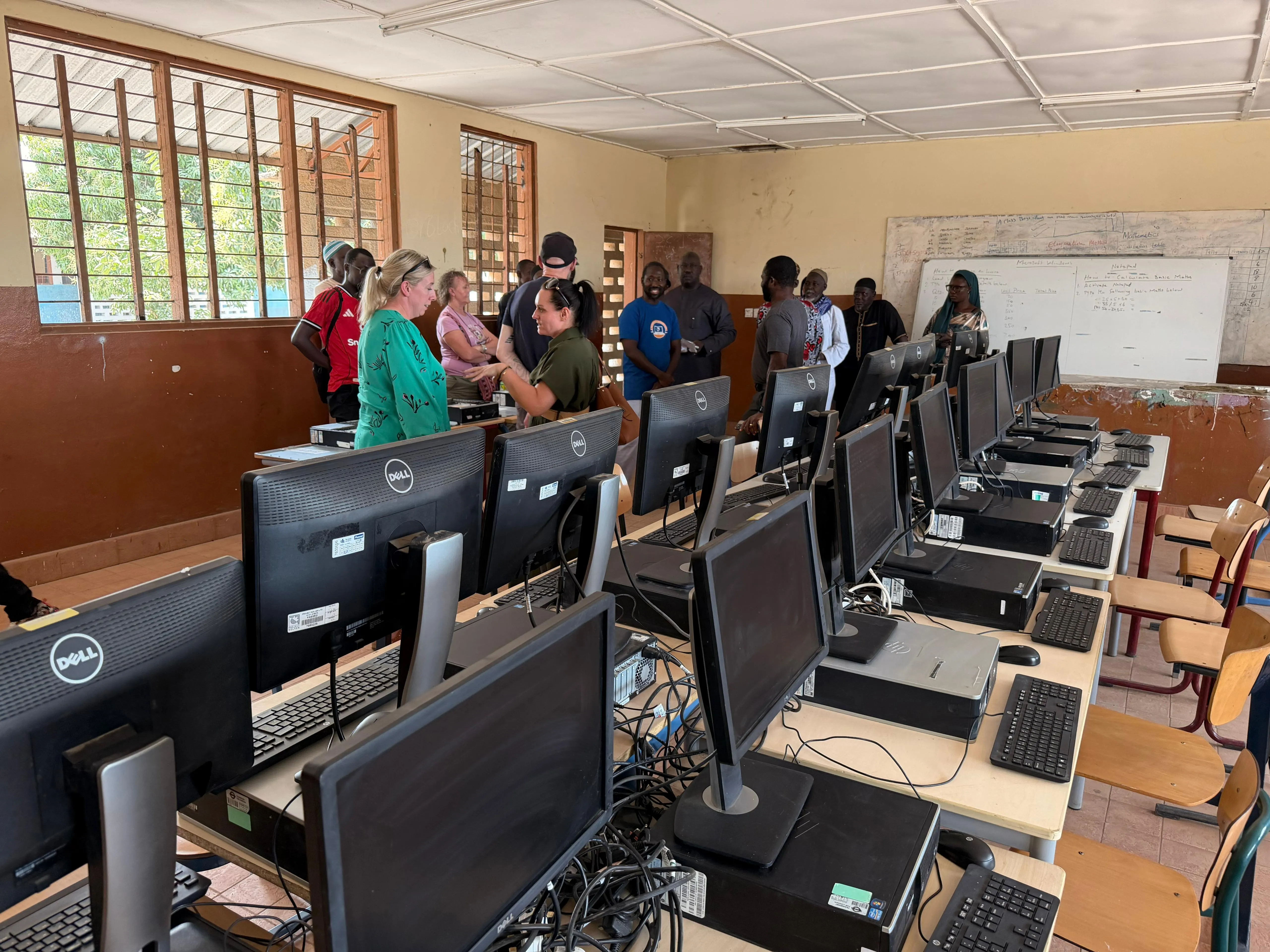 IT Centre international visitors